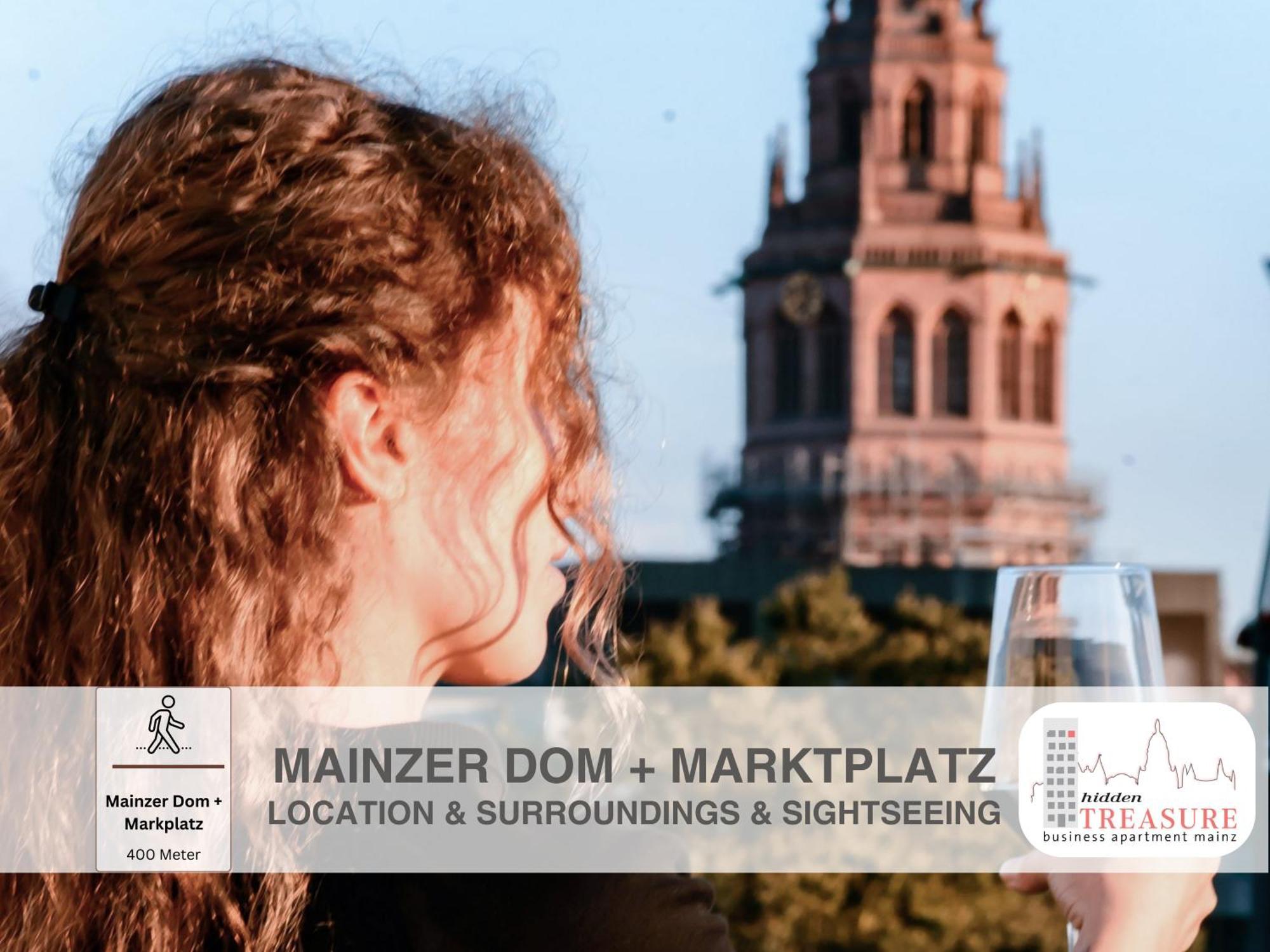 Hidden Treasure Business Apartment Mainz - Fantastic Rhine View In Center Of Mainz Old Town Eksteriør billede